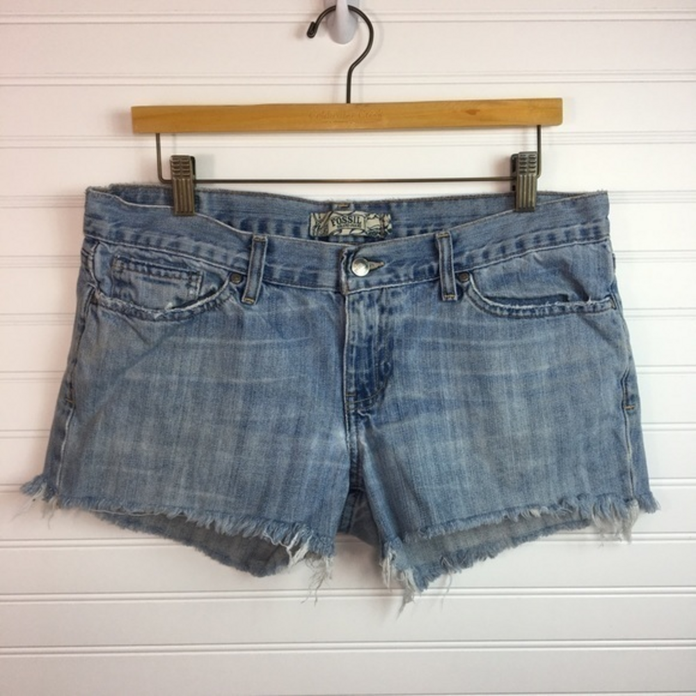 Fossil Brand Jean Shorts Size 12 F15‎